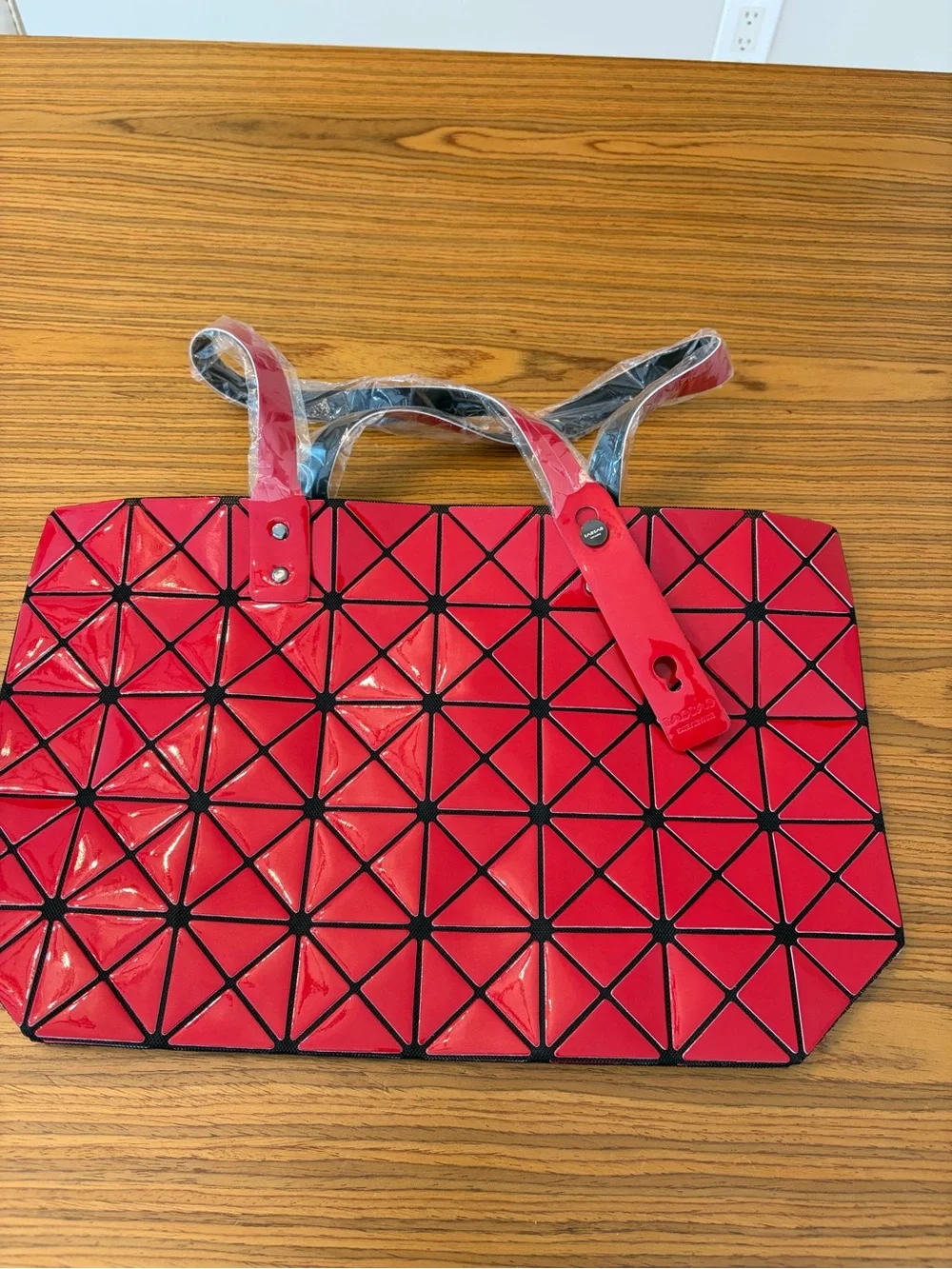 NWT Bao Bao Issey Miyake inspired red purse - Picture 2 of 11